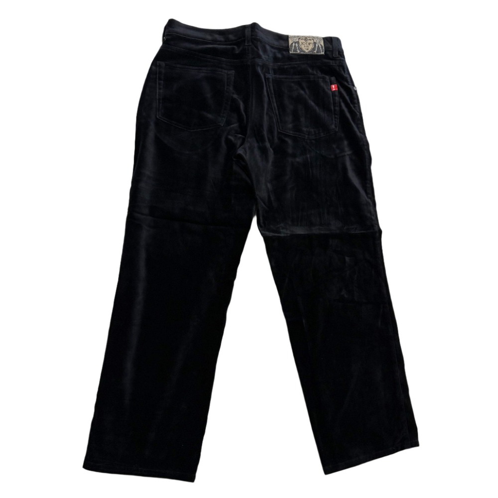 JOOP! Black Velvet Stretch Made‎ In Italy Womens Pants 36x29